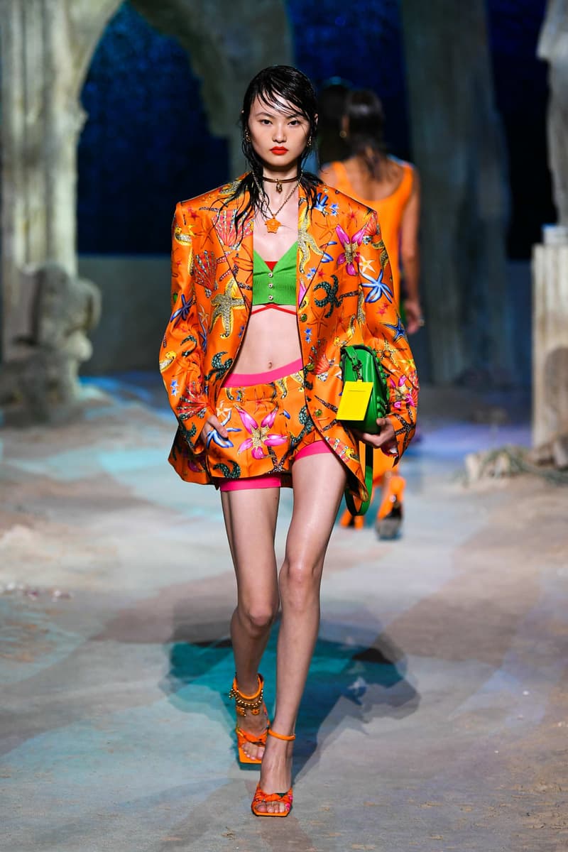 versace SS 2021 Versacepolis ocean MFW 