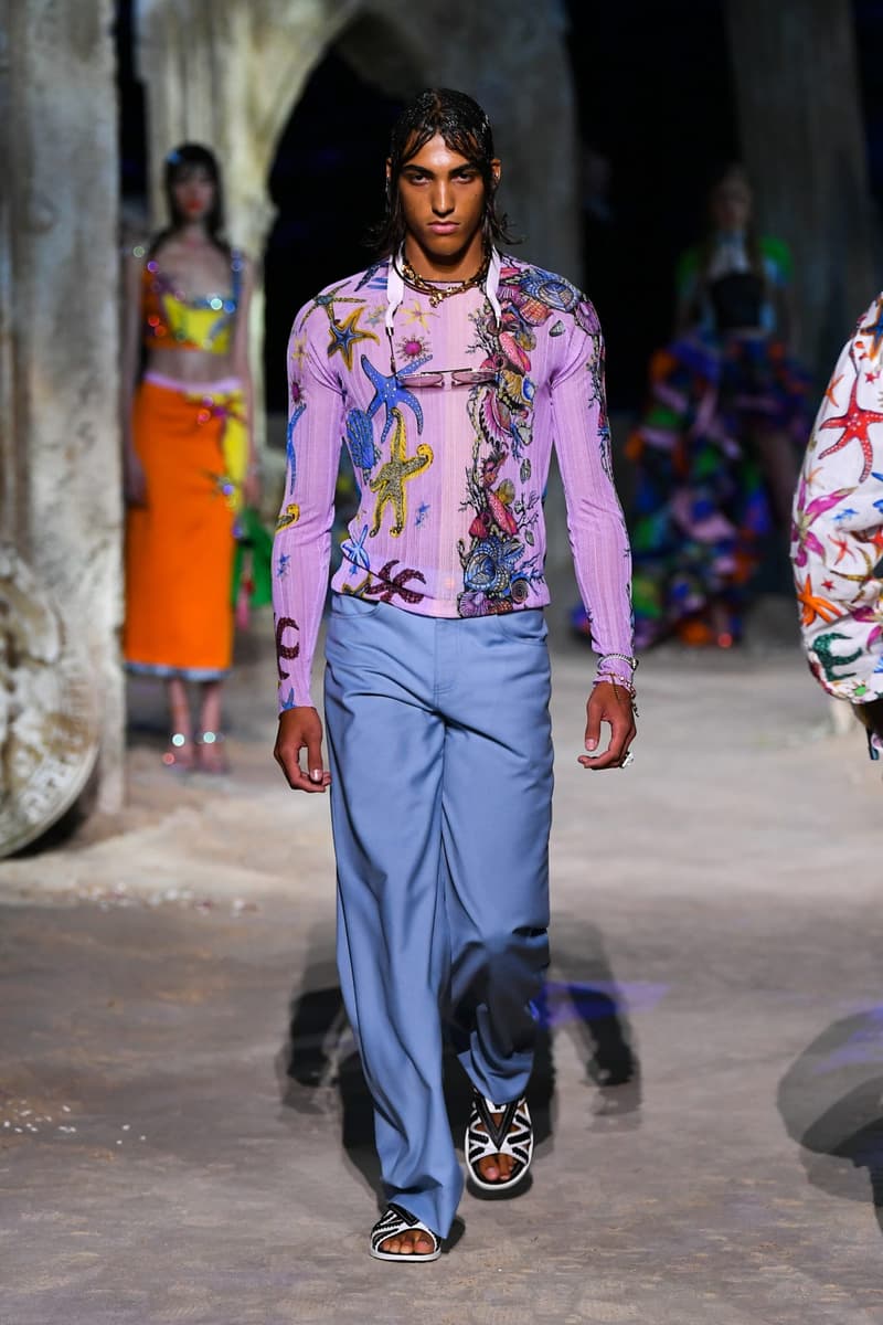 versace SS 2021 Versacepolis ocean MFW