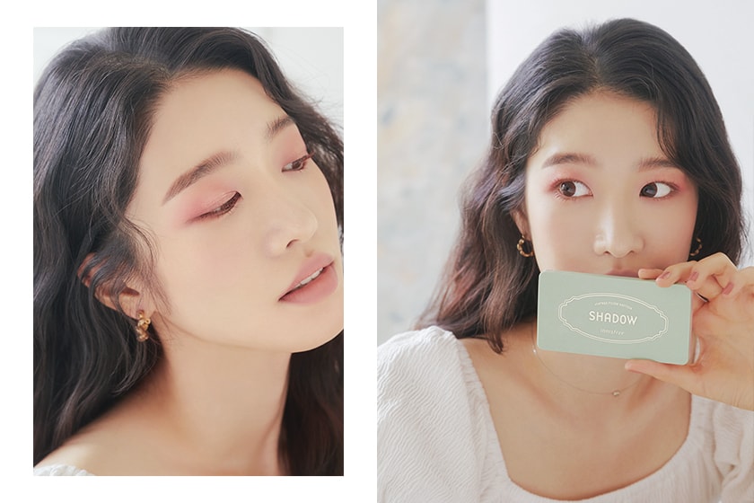 Innisfree vintage filter makeup eyeshadow lipstick highlighter