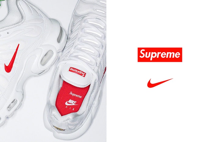秋冬必入手:Supreme x Nike 再次合作!以經典 Air Max Plus 推出聯名鞋款!