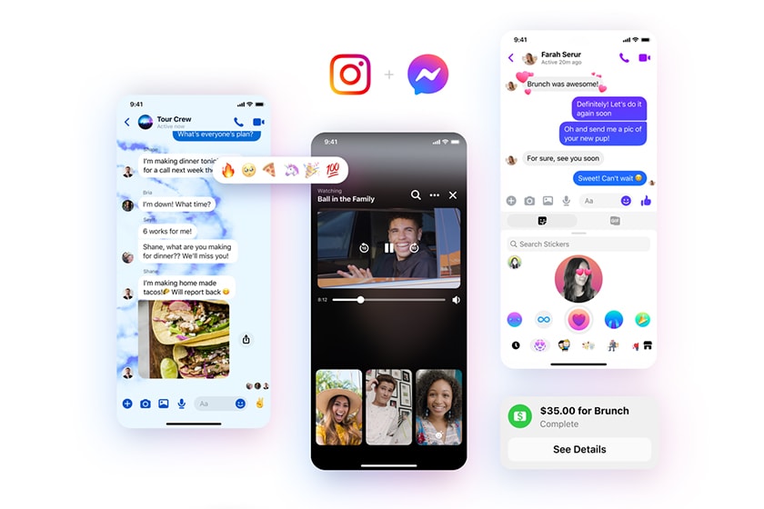 Facebook Messenger new update Instagram Direct Watch Together