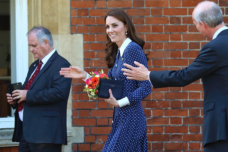 Kate Middleton curved layers Hair trend 2020 fw