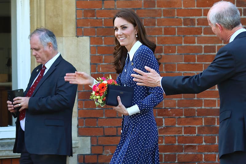 Kate Middleton curved layers Hair trend 2020 fw
