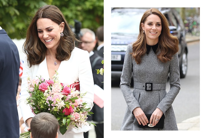 毫不費力的自然美:秋季髮型沒有靈感,就參考 Kate Middleton 優雅的微曲長髮吧!