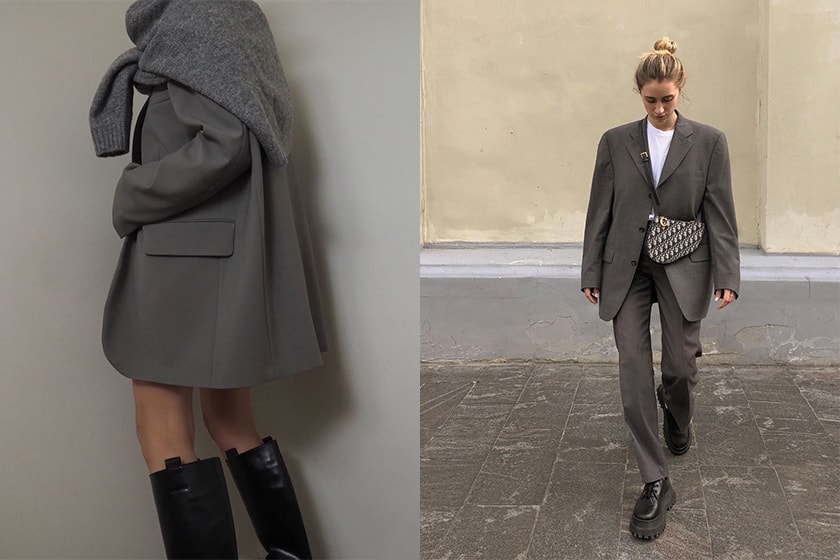 2020 fw grey items Outfit Inspiration