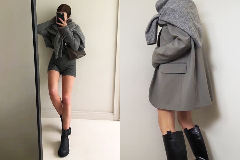 2020 fall Winter shoes trends boots long boots over the knees boots leather boots fashion items Bottega Veneta KHAITE By Far