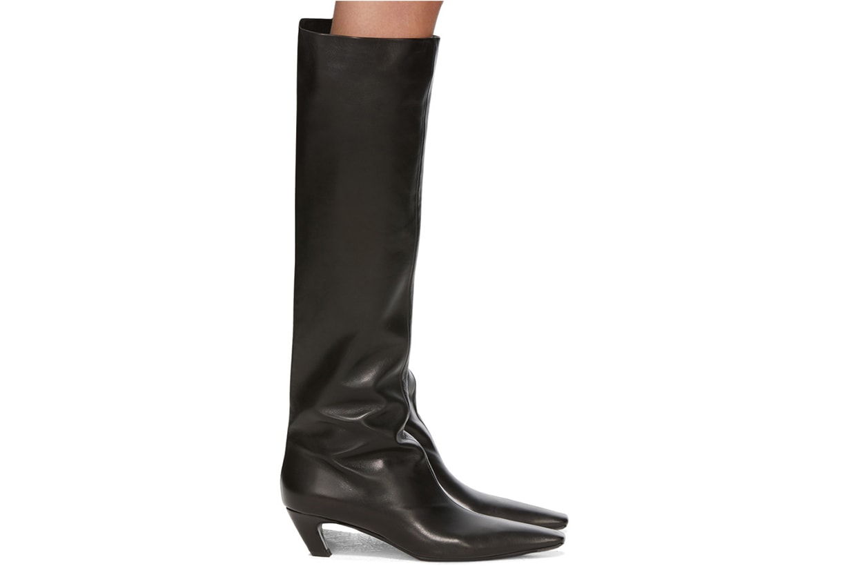 2020 fall Winter shoes trends boots long boots over the knees boots leather boots fashion items Bottega Veneta KHAITE By Far