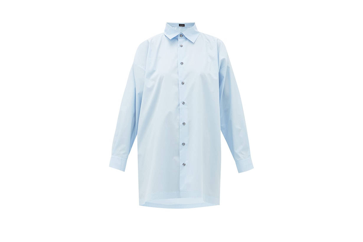 White Shirt Blue Shirt 2020 Fall Winter Fashion Trends Styling Tips Fashion Items Korean Girls