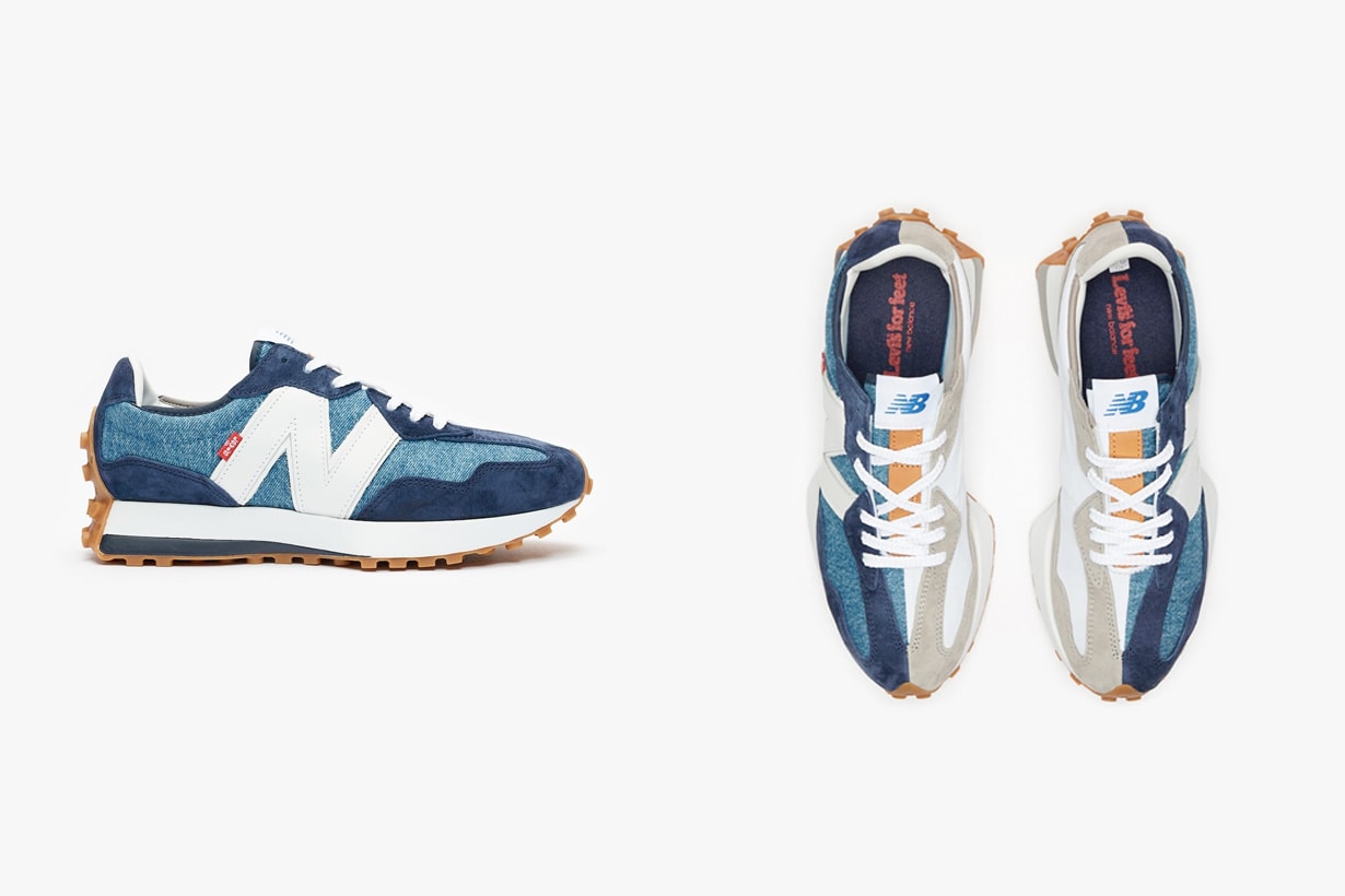 levi's new balance 327 jacket sneakers 2020 december