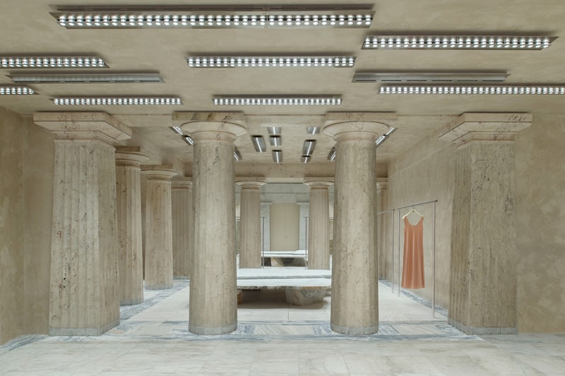 acne studios Stockholm Syndrome bank marble new flagship