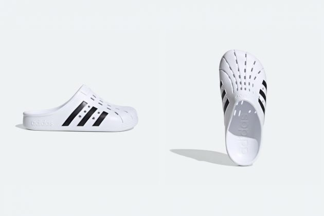 adidas clogs 2020 Adilette white black where buy