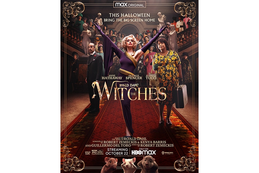 Anne Hathaway the witches Roald Dahl trailer