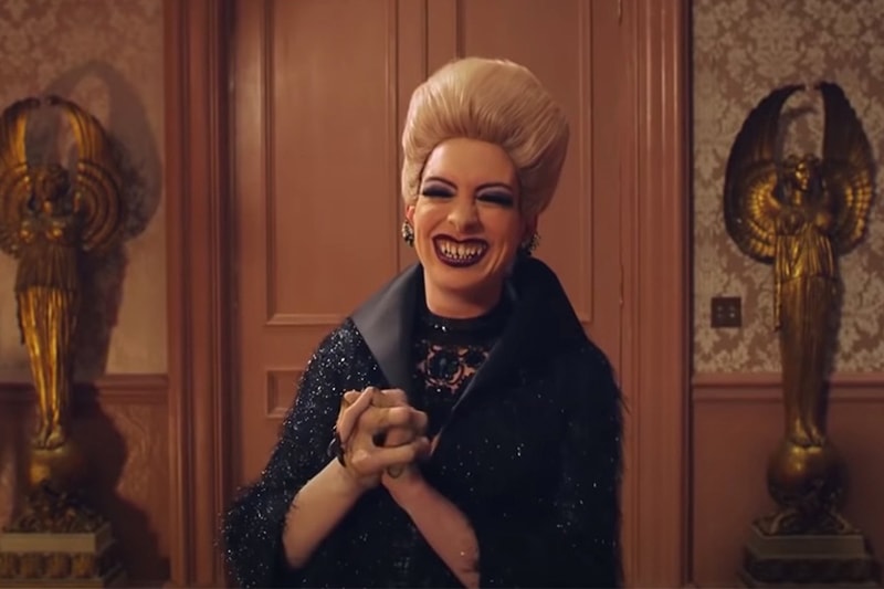 Anne Hathaway the witches Roald Dahl trailer
