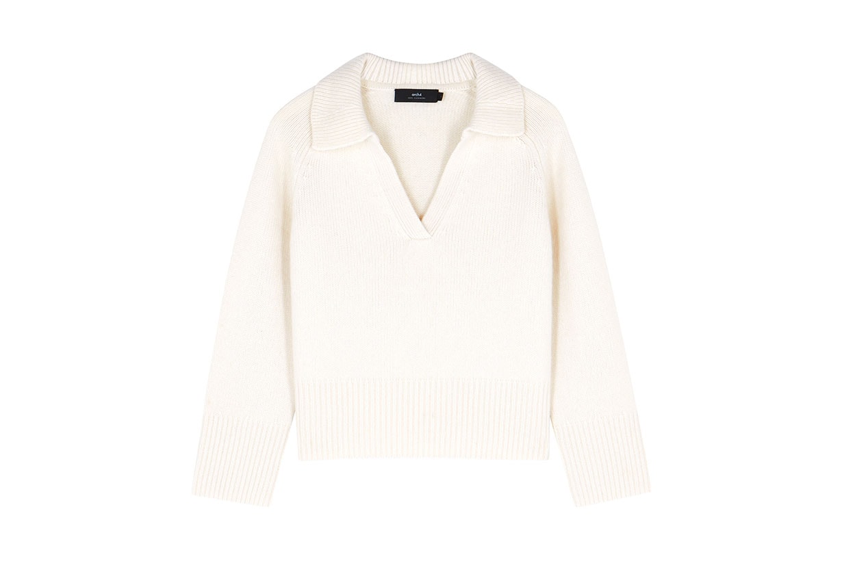 ARCH4 Clifton ivory cashmere jumper