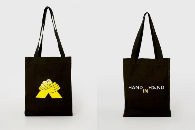 artifacts hand in hand t-shirt tote case where buy 2020 charity