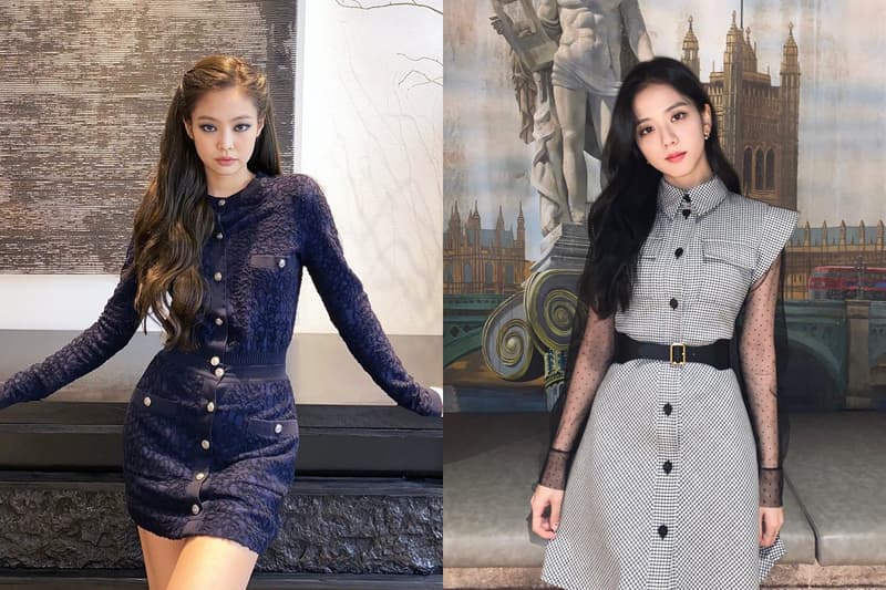 BLACKPINK Jennie Lisa Rose Jisoo Hair Accessories Headband Hair Band Hairstyles Trends 2020 Fall Winter Celebrities Hairstyles Korean idols celebrities singers girl bands