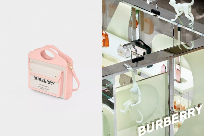 快閃店限定:Pocket Bag 人氣居高不下,Burberry 又添了新的緋紅粉!