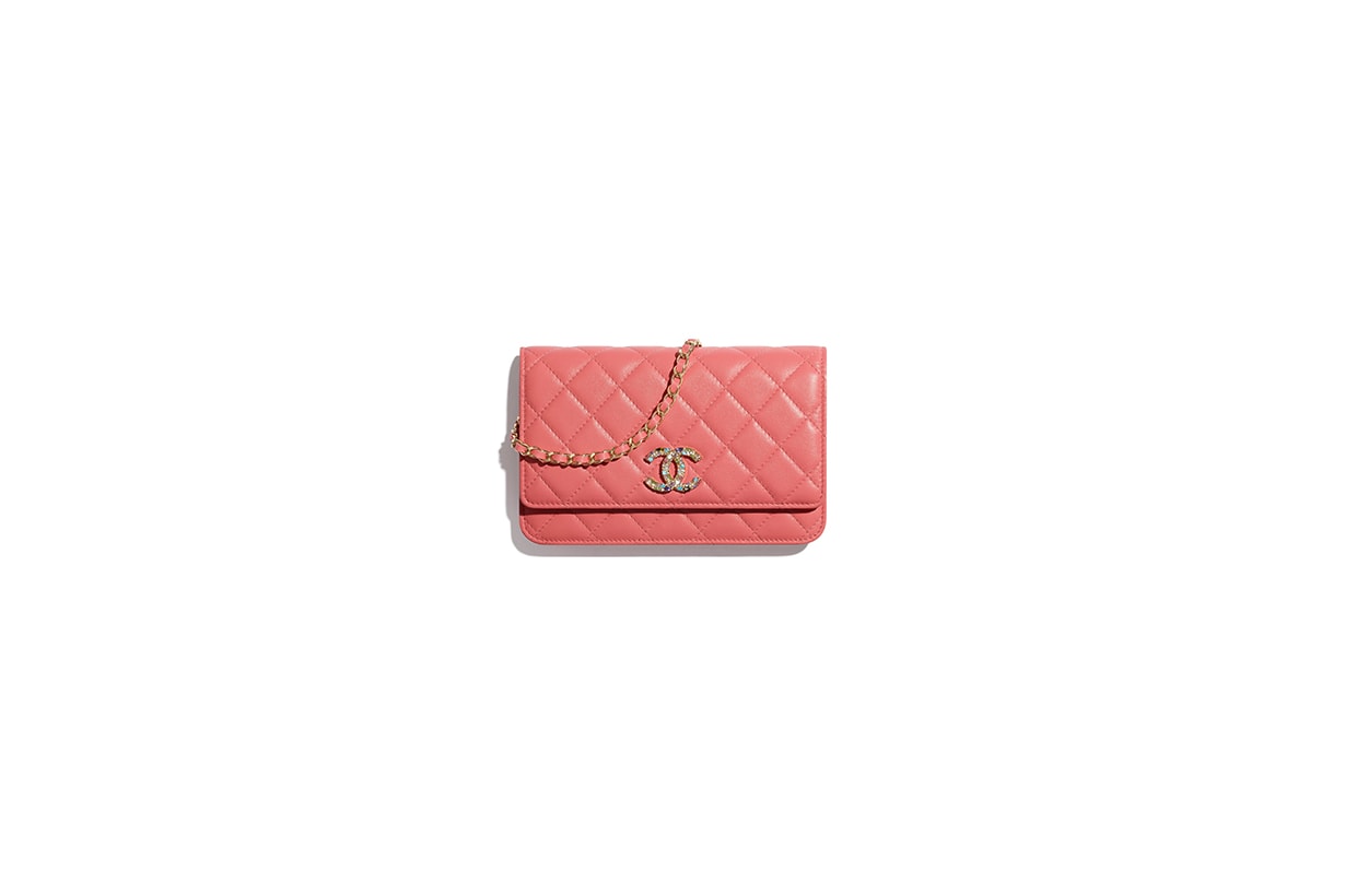 chanel 2021 cruise coral pink handbags 19 hobo all