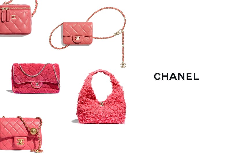 chanel 2021 cruise coral pink handbags 19 hobo all