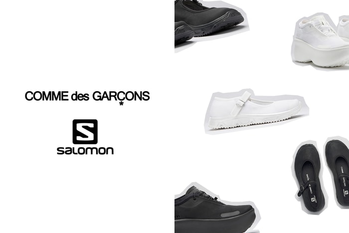 CDG 與法國戶外品牌合作：不只有厚底鞋，還推出 Mary Jane 波鞋！