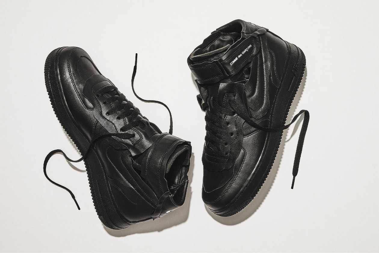 COMME des GARCONS X Nike Air Force 1 Mid