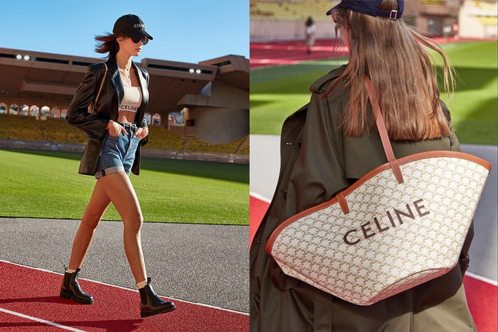 壓軸春夏大秀：走在操場跑道上，Celine 極簡下的復古運動美！
