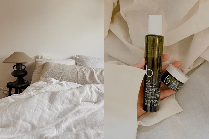 Bamford B Silent pillow mist perfumes help you sleep