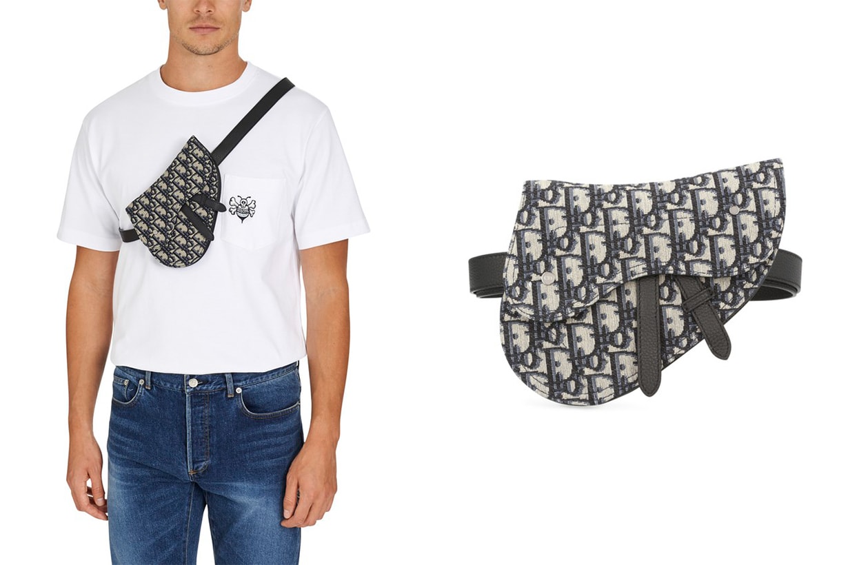 DIOR Saddle belt bag