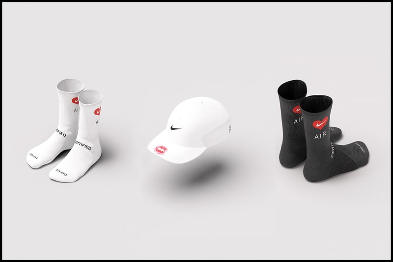 nike drake kiss cap heart sock women 2020 Certified Lover Boy