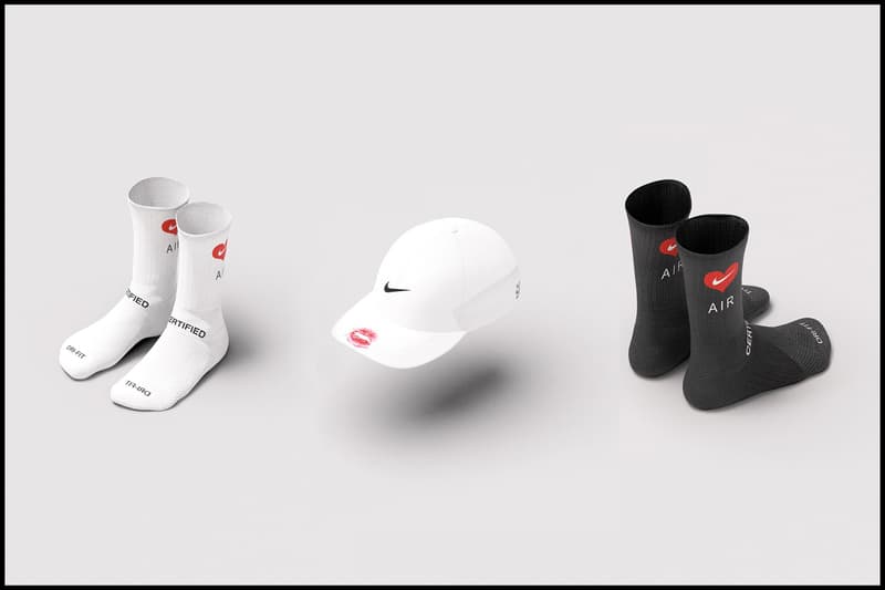 nike drake kiss cap heart sock women 2020 Certified Lover Boy
