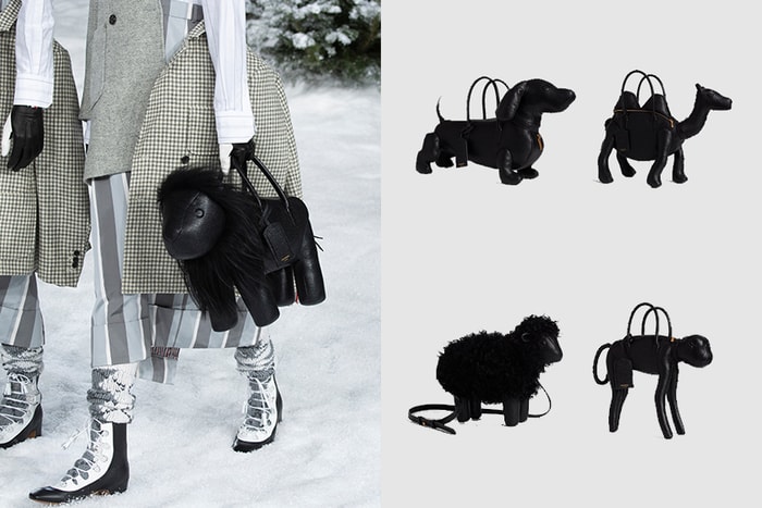 即將上架:哪一款最受歡迎?Thom Browne 動物手袋引爆少女心!