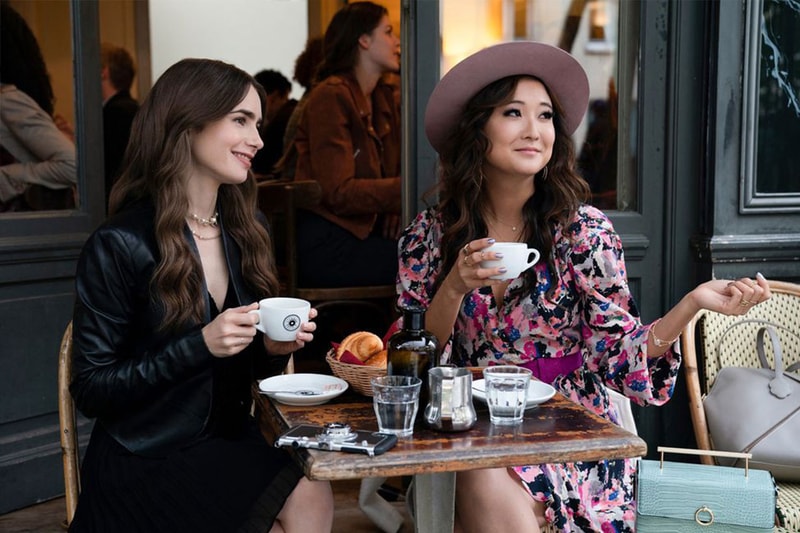 Lily Collins and Ashley Park