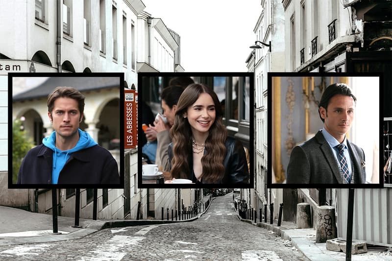 Emily in Paris Lily Collins Netflix Drama Lucas Bravo William Abadie Roe Hartrampf Charles Martins Julien Floreancig Victor Meutelet Love Story Love attitude