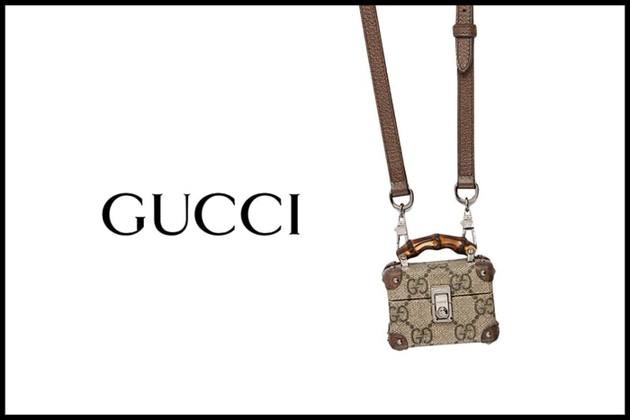 未上架先轟動：Gucci 全新 AirPods Case，將經典化妝箱縮小了！
