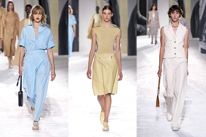 #PFW:一如既往高級美,Hermès 露背、削肩成為本季亮點!