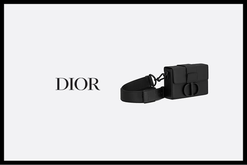 dior 30 montaigne box bag black ultramatte grained calfskin handbags