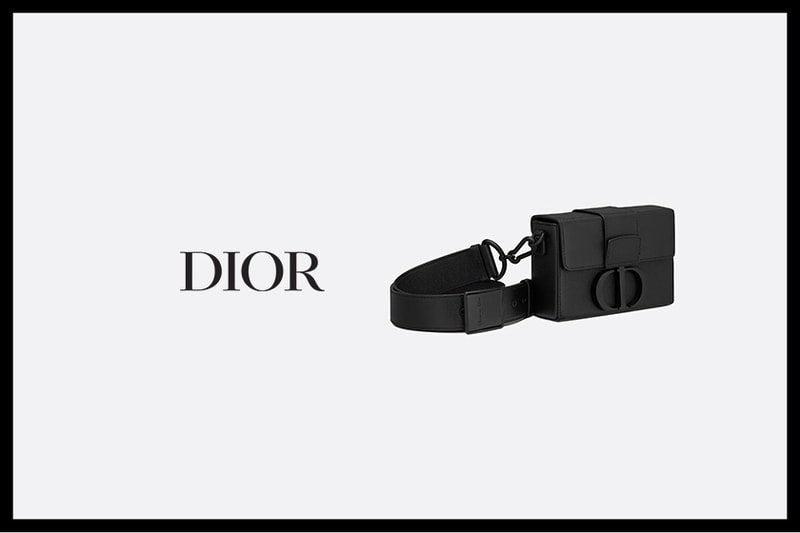 dior 30 montaigne box bag black ultramatte grained calfskin handbags