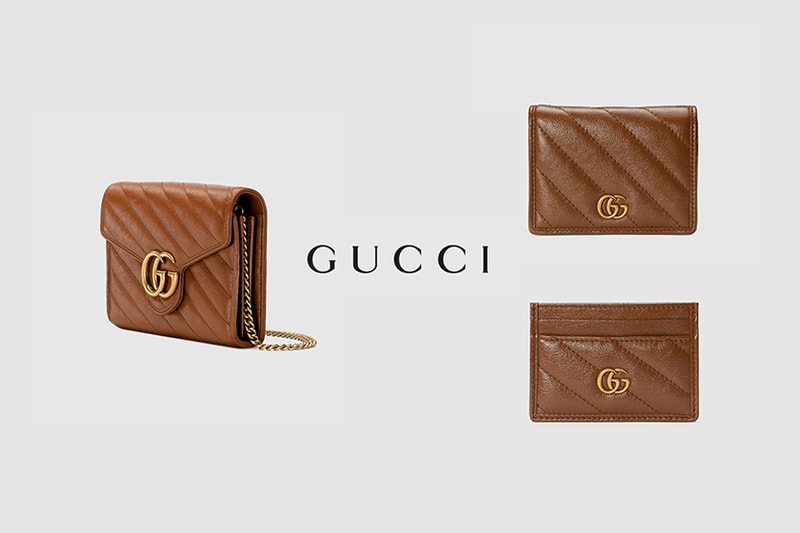 Gucci GG Marmont mini handbags card case wallets 2020 fw
