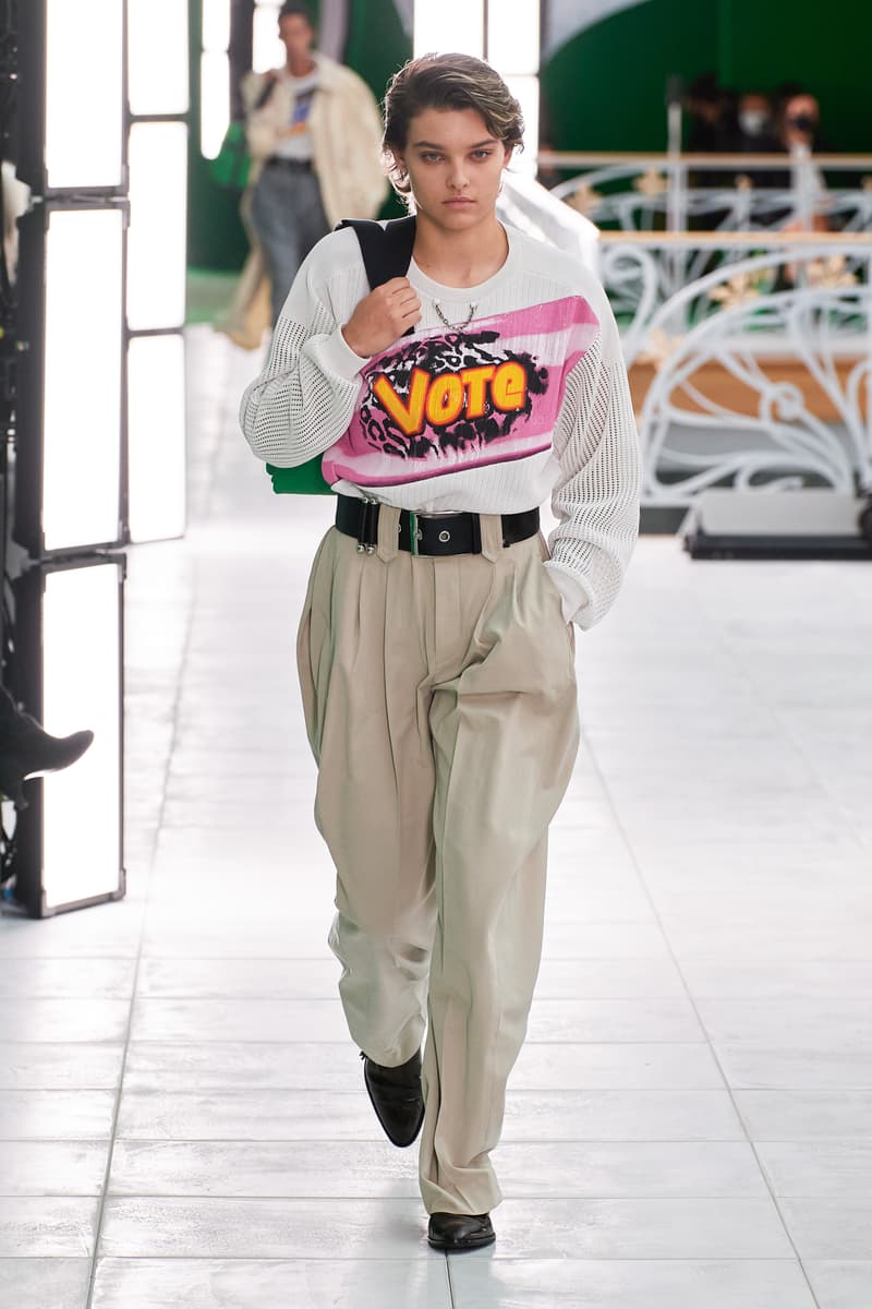 Louis vuitton pfw spring 2021 ready to wear Nicolas Ghesquiere