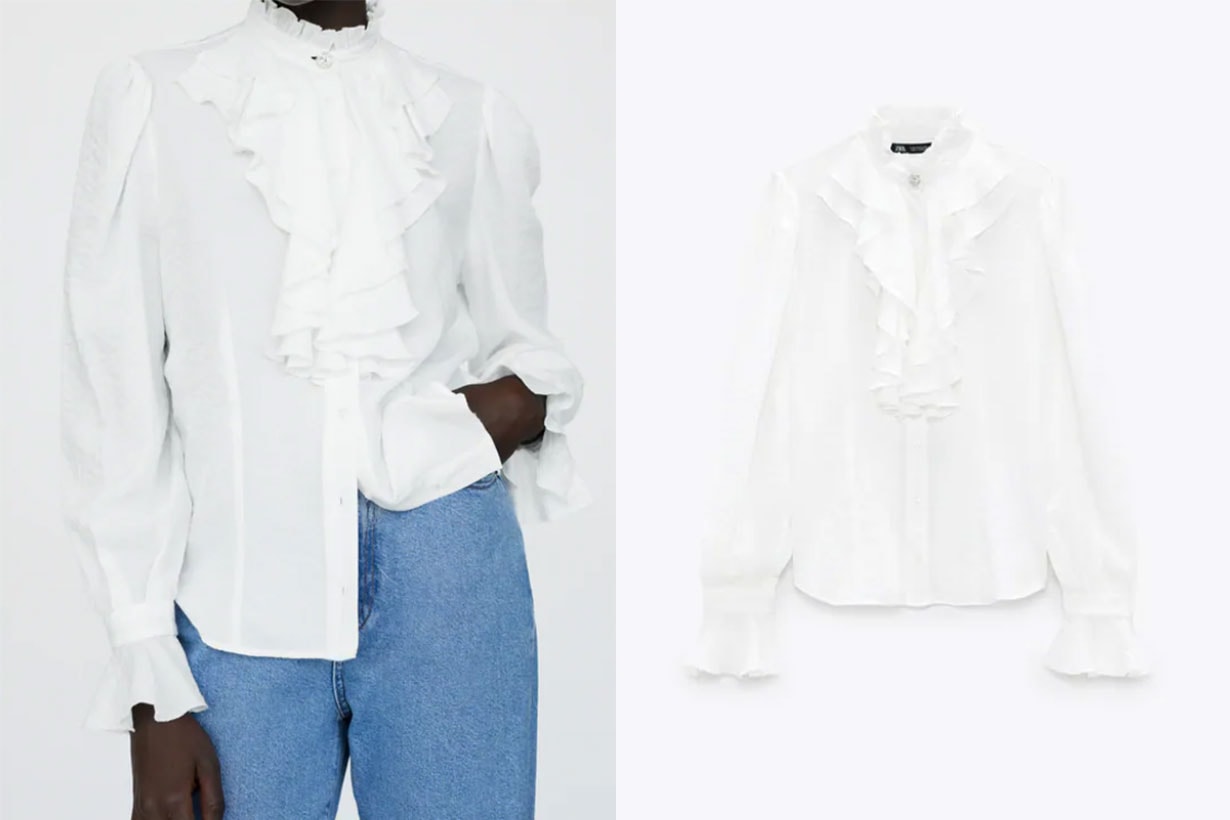FRILLY SHIRT