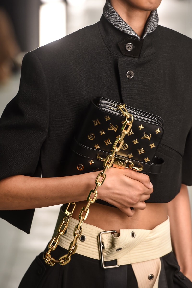 louis vuitton handbags 2021 ss runway detail