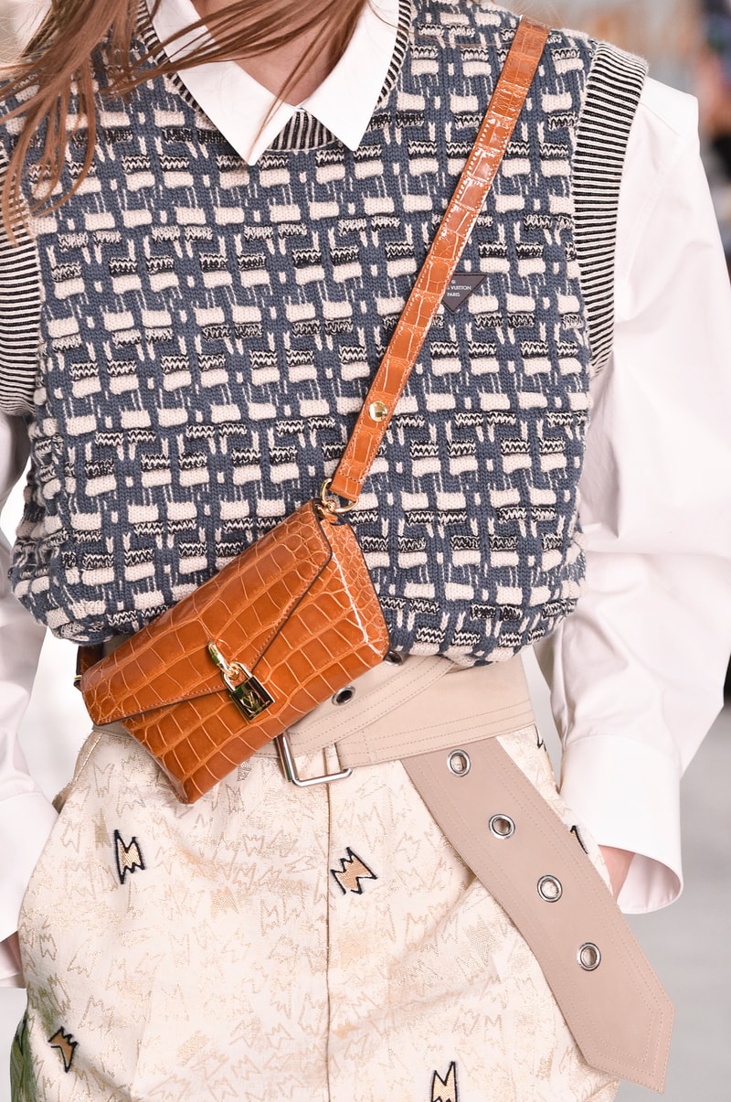 louis vuitton handbags 2021 ss runway detail