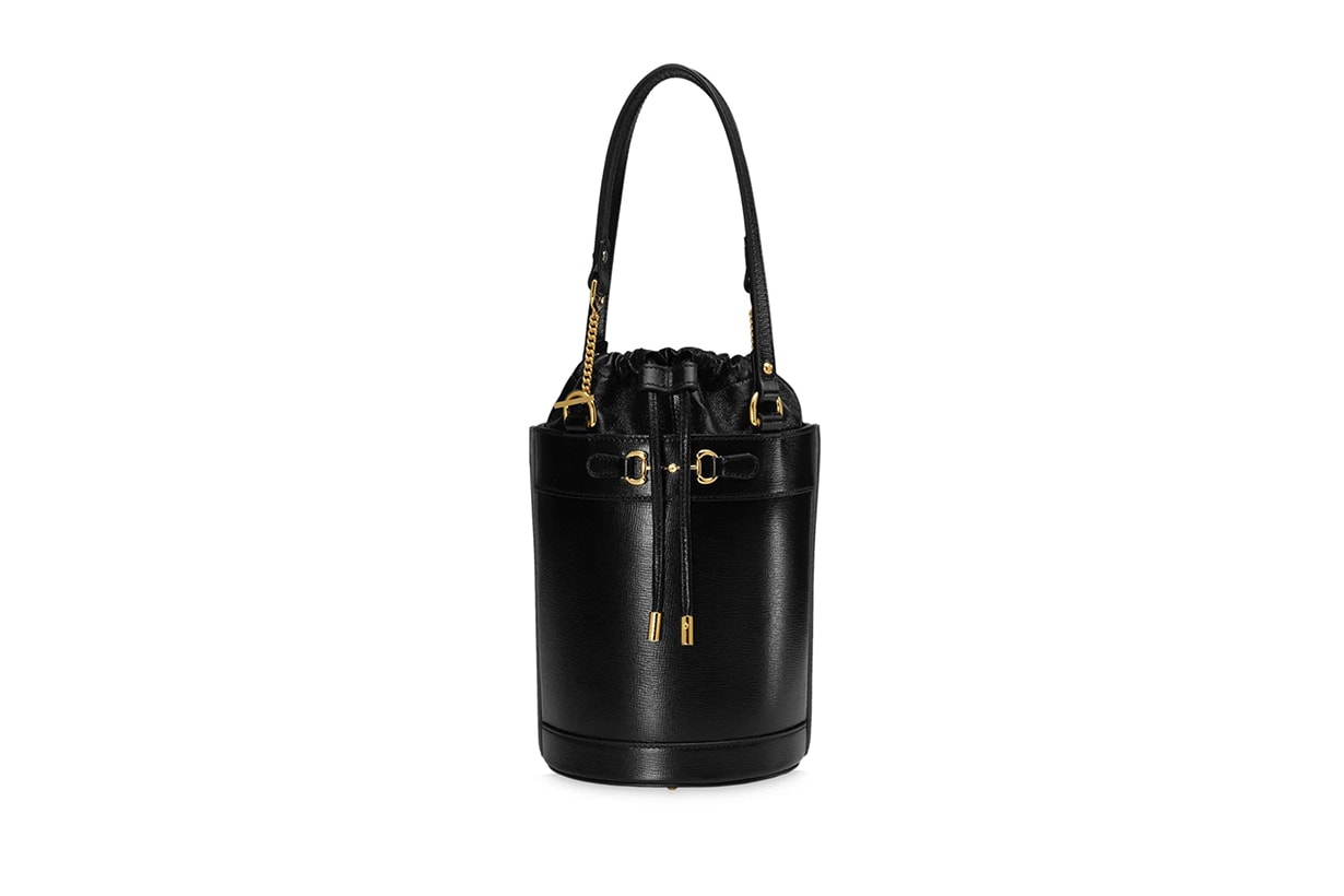 Gucci 1955 Horsebit leather bucket bag 2020 Fall Winter Handbag Trend Runway