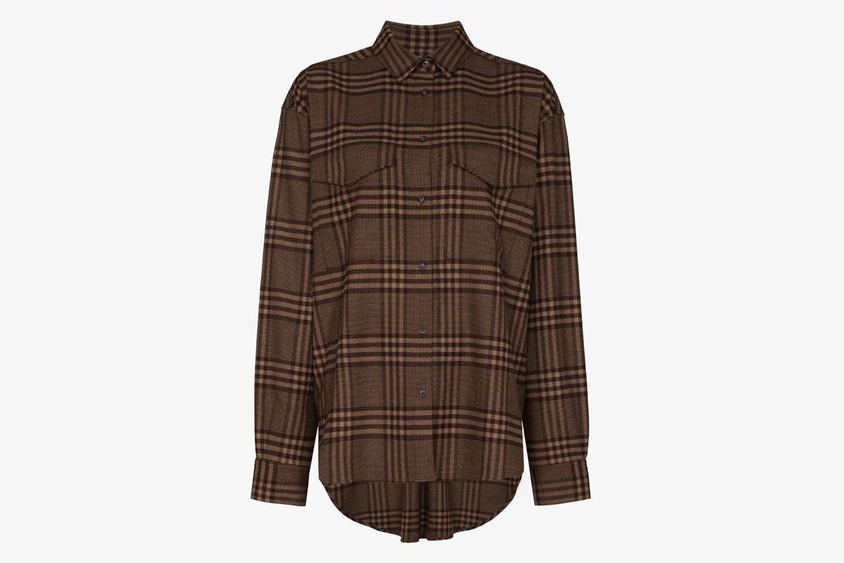 plaid shirt 2020 fw fashion street trend