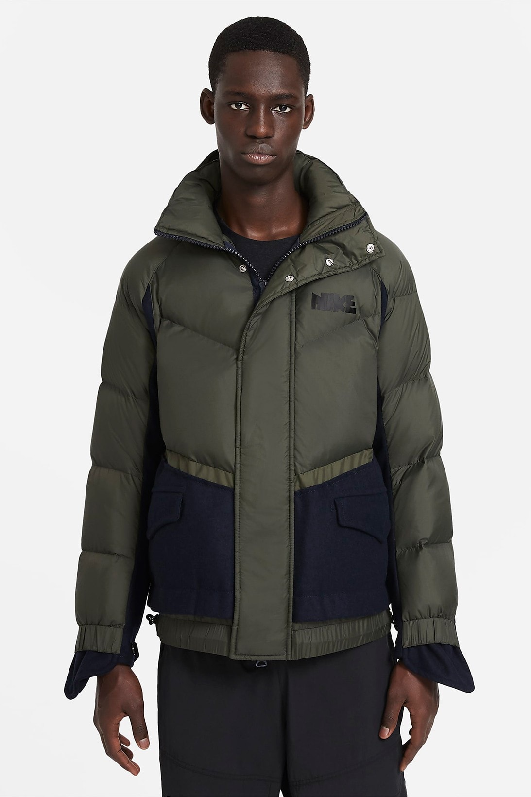 nike sacai chitose abe collaboration outerwear collection jackets puffers release date