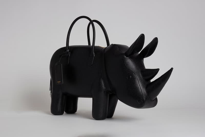 thom browne animal bag collection release 2020