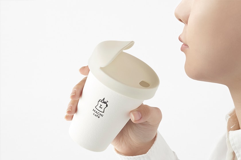 japan lawson nendo my-lid coffe cup lid