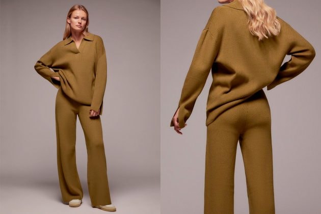 zara knitwear total look fall winter chic style