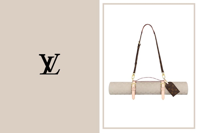 最奢侈的運動用品：Louis Vuitton 這張瑜珈墊精緻度絕對能媲美一個手袋！