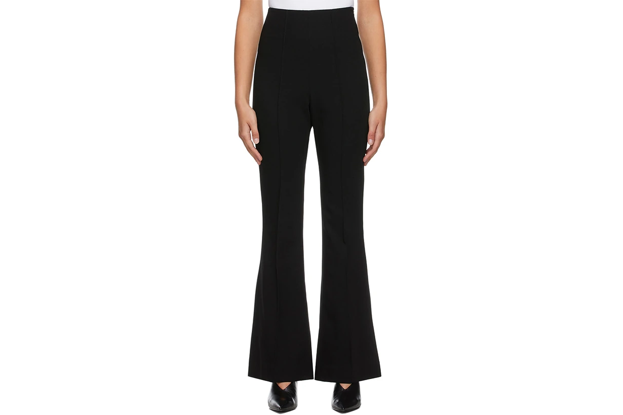 LOW CLASSIC Black Boot Cut Trousers